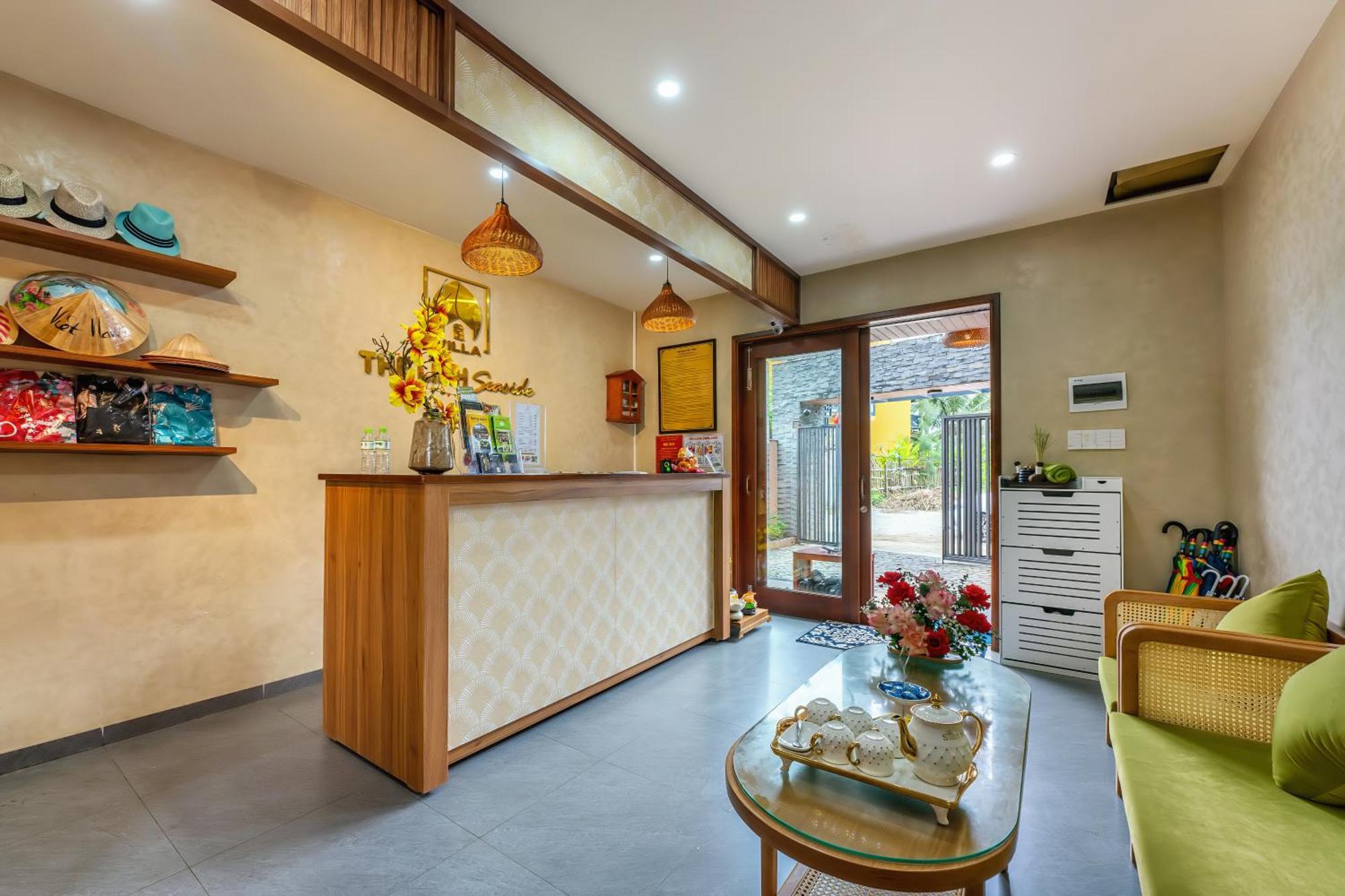 The Linh Seaside Villa Hoi An Bagian luar foto