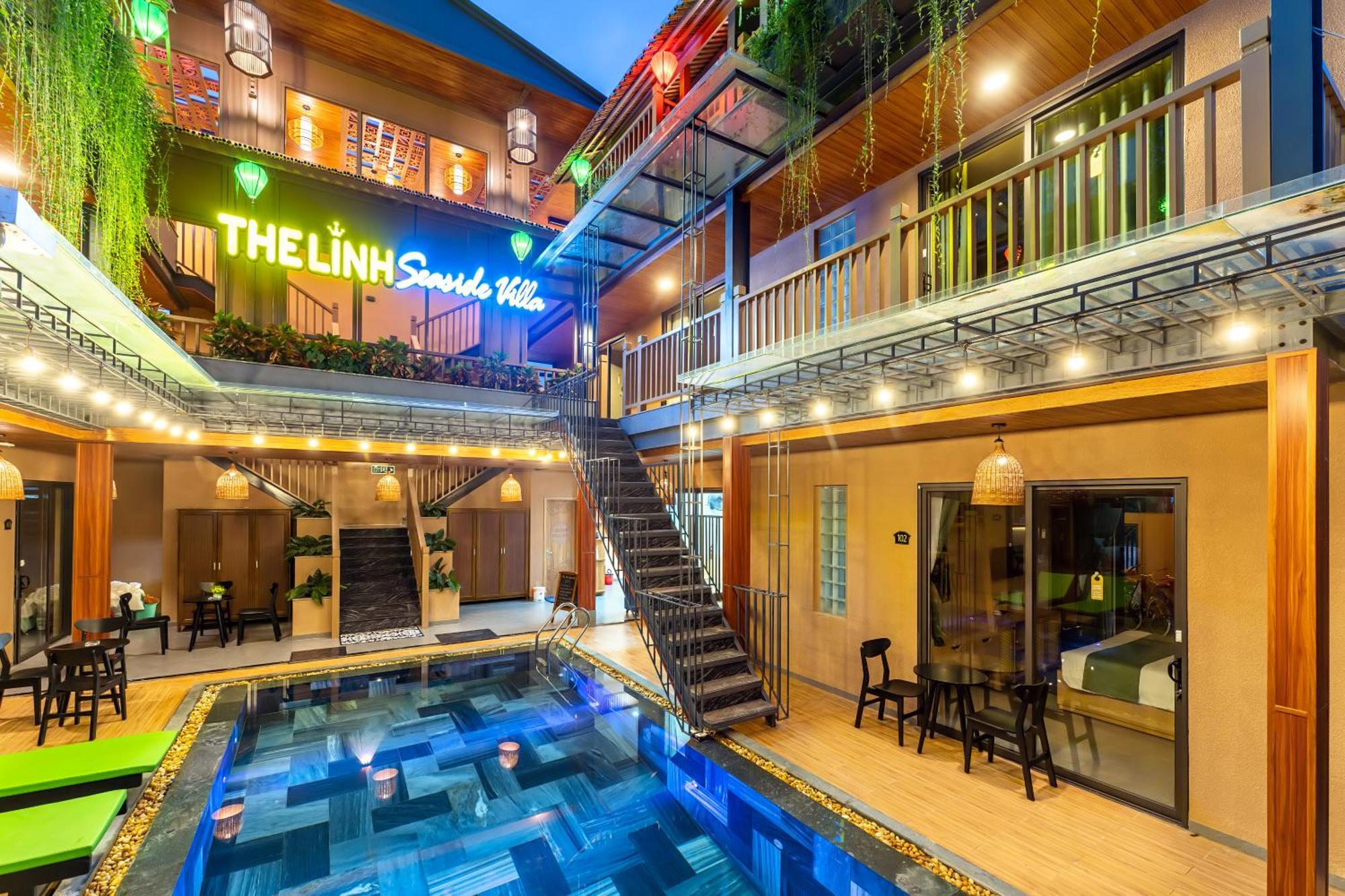 The Linh Seaside Villa Hoi An Bagian luar foto