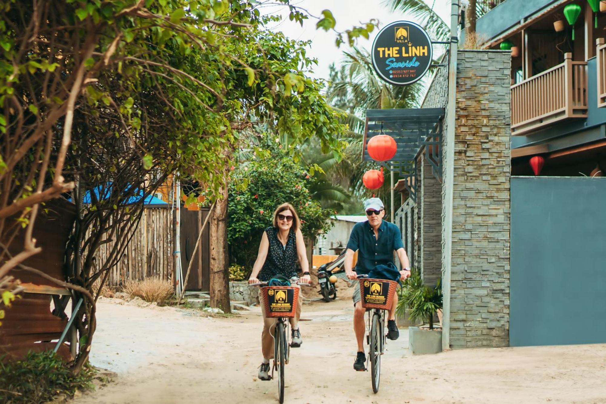 The Linh Seaside Villa Hoi An Bagian luar foto