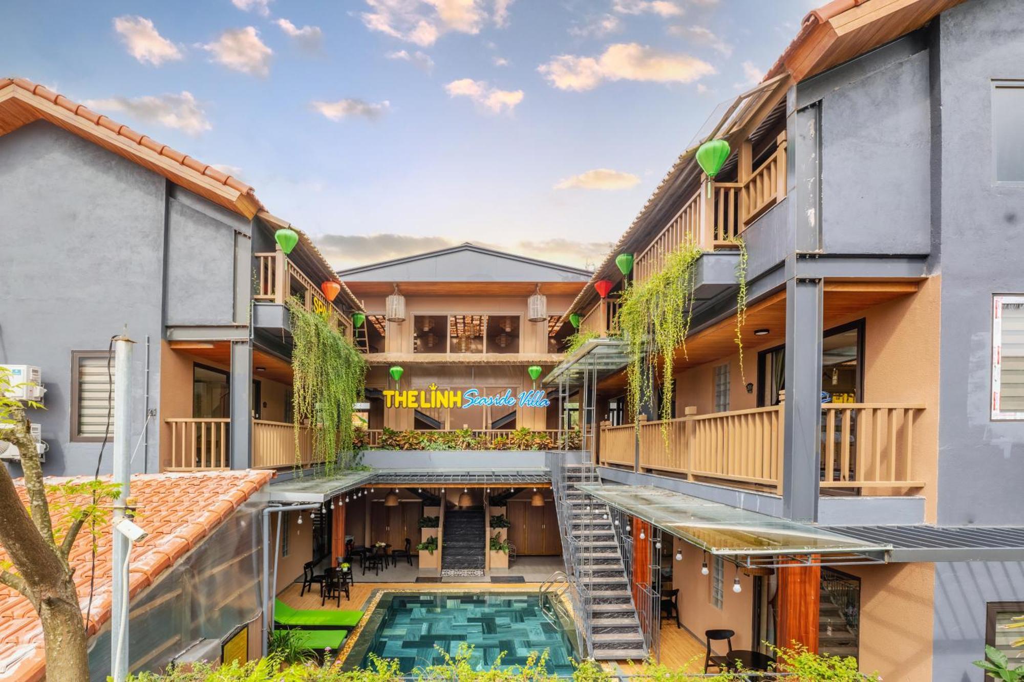 The Linh Seaside Villa Hoi An Bagian luar foto