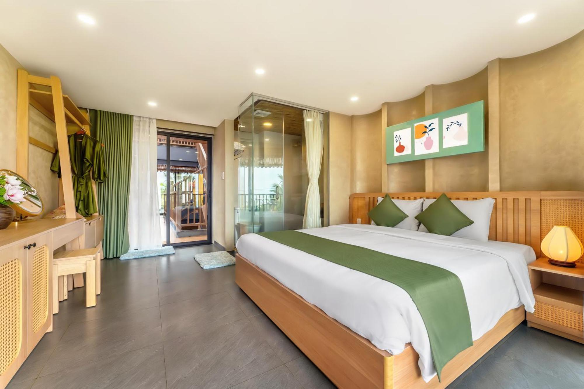 The Linh Seaside Villa Hoi An Bagian luar foto