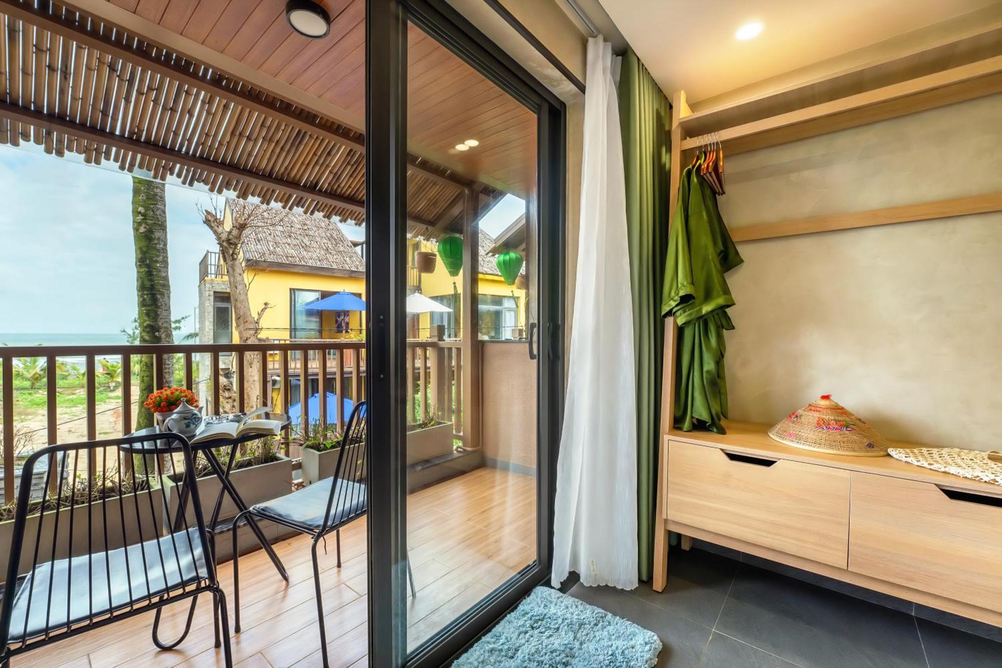 The Linh Seaside Villa Hoi An Bagian luar foto
