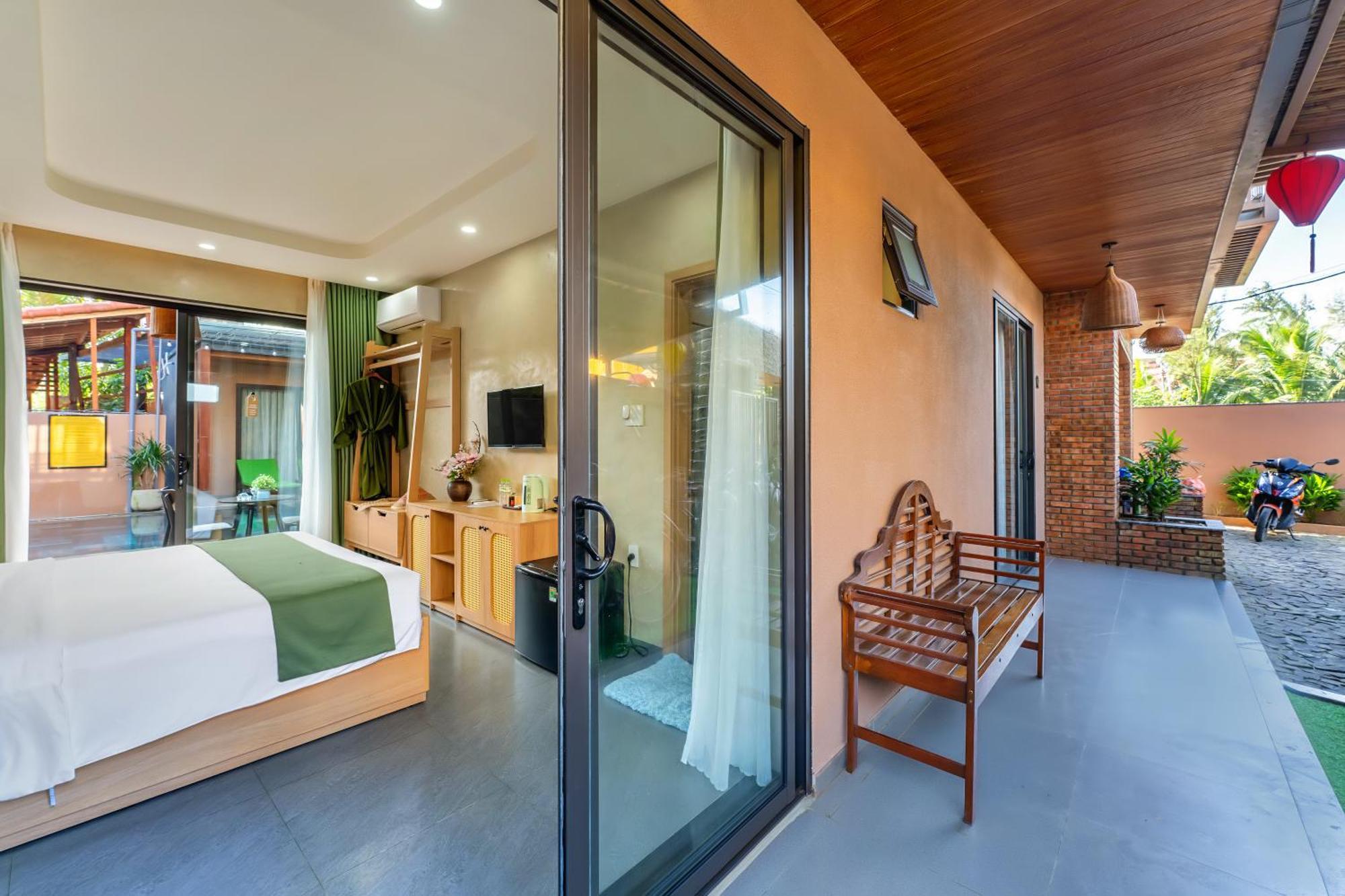 The Linh Seaside Villa Hoi An Bagian luar foto